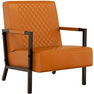 SHUMEE polohovací křeslo, textil, hnědé, 342305 - Křeslo