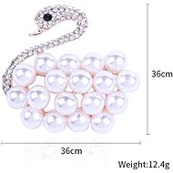 Feng Shui Harmony Brož Labuť bílá - Brooch