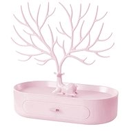 Hurt Jewellery stand with drawer Deer, pink - Jewellery Stand