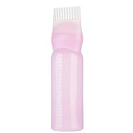 APT Plastic bottle with hair dye comb 150 ml - pink - Dispensing Bottle