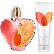 AVON Love U Connected  Eau De Parfum a Tělové mléko - Perfume Gift Set