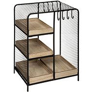 Atmosphera Arty jewellery stand with shelves, black - Jewellery Stand