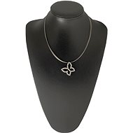 E. L. 3 Butterfly shield crystal - Necklace