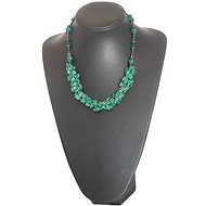 E. L. 132 Tumbled Amazonite - Necklace