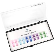 GloryStyles Coloured segmented eyelashes RL03 12 + 14 mm - Adhesive Eyelashes
