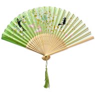 GAIRA Vějíř V8005 zelený - Hand Fan