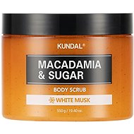 Kundal Macadamia & Sugar Body Scrub 550 g, White Musk - Body Scrub
