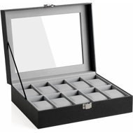 Songmics Hoxx watch organizer black - Watch Box