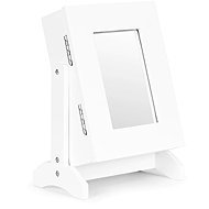 ModernHome FH-JC0120 Jewellery box with mirror 19,5 × 13,5 × 26,6 cm, white - Jewellery Box
