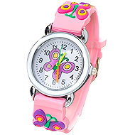 QKIDS Analogové hodinky - Motýlek - Children's Watch
