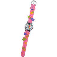 QKIDS Flower watch, pink - Children's Watch