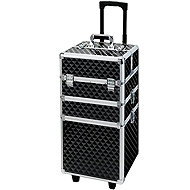 APT CA19B three-part cosmetic trolley case, black - Makeup Case