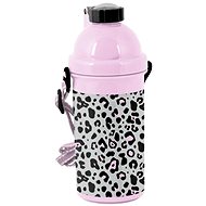 Paso Pink Cheetah Drinking Bottle - Children's Water Bottle