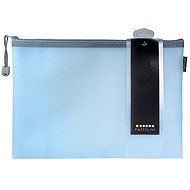 KARTON P+P Pastelini envelope with zipper A4 blue - Document Folder
