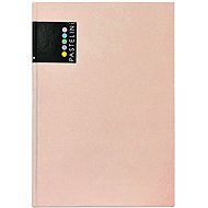 KARTON P+P Pastelini record book A5 96 sheets, laminated mat, apricot - Journal