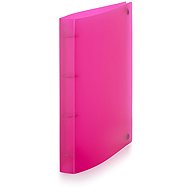 KARTON P+P Opaline PP A4 D20 4-ring, magenta - Document Folder