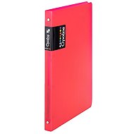 KARTON P+P Opaline PP A5 4-ring binder, red - Document Folder