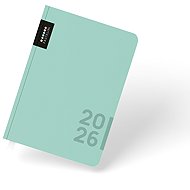 CARDBOARD P+P PASTELINI A5 weekly 2026, green - Planner