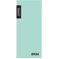 Cardboard P+P PASTELINI PVC weekly 2026, green - Planner