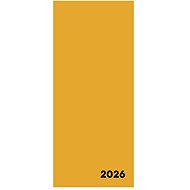 KARTON P+P VERDE PVC weekly 2026, mustard - Planner