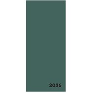 Cardboard P+P VERDE PVC weekly 2026, green - Planner