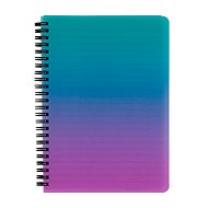 KARTON P+P OMBRE Twin wire pad A5 PP pink - Notepad