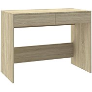 SHUMEE Writing desk sonoma oak 101 × 50 × 76,5 cm chipboard - Writing Desk