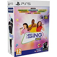 Lets Sing 2027 + 2 mikrofony - PS5 - Console Game