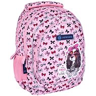 HEAD Sweet Dog With Bows, Pink - School Backpack
