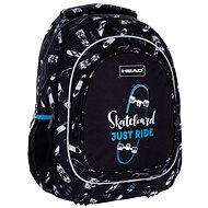 HEAD Just Ride Black - School Backpack