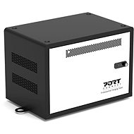 PORT CONNECT CHARGING CABINET, 10 UNITS, Black - Rechargeable Storage