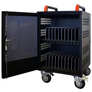 PORT CONNECT CHARGING CABINET, 20 Laptops, Black - Rechargeable Storage