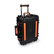PORT CONNECT CHARGING SUITCASE 20 Tablet + 1 NB, Charging Carrying Case on Wheels, Black - Rechargeable Storage