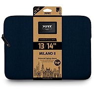 PORT DESIGNS Milano II ECO Sleeve 13/14'', modré - Laptop Case