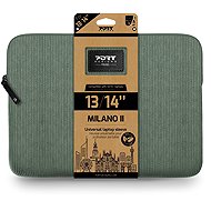 PORT DESIGNS Milano II ECO Sleeve 13/14'', zelené - Laptop Case