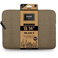 PORT DESIGNS Milano II ECO Sleeve 13/14'', Brown - Laptop Case