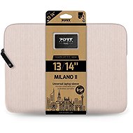 PORT DESIGNS Milano II ECO Sleeve 13/14'', světle růžové - Laptop Case