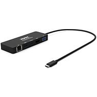 PORT CONNECT Dockingstation 5in1, LAN, HDMI, VGA, USB-C PD 3.0 85 W, USB-A - Port-Replikator