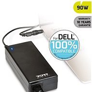 PORT CONNECT DELL 100% laptoptöltő adapter, 19 V, 4,74 A, 90 W, 2x DELL csatlakozó - Hálózati tápegység