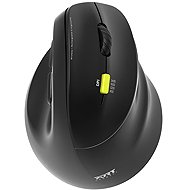 PORT CONNECT Ergo Shape, rechtshändig, schwarz - Maus