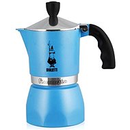 Fiammetta Azzurro 1 serving, (light blue) - Moka Pot