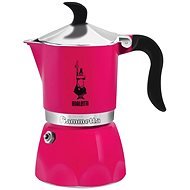 Bialetti Fiammetta kávéfőző 3 csészére, sötét rózsaszín - Kotyogós kávéfőző