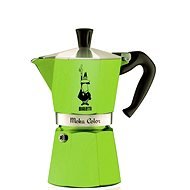 Bialetti Moka Color, zöld - Kotyogós kávéfőző