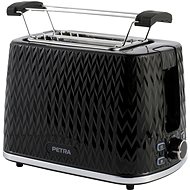 PETRA Chevron Toaster Black - Toaster