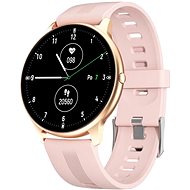 Printwell PW-103, Gold with Pink Strap - Smart Watch
