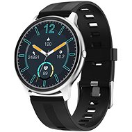 Printwell PW-103, Silver with Black Strap - Smart Watch