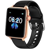 Printwell PW-101, Gold with Black Strap - Smart Watch
