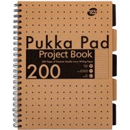 PUKKA PAD Kraft Project Book, A4, lined, 100 sheets - Notepad