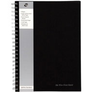 PUKKA PAD Black Range, A4, lined, 80 sheets - Notepad