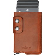 Pularys Men's Leather Wallet Funky Light Brown 172214106 - Wallet